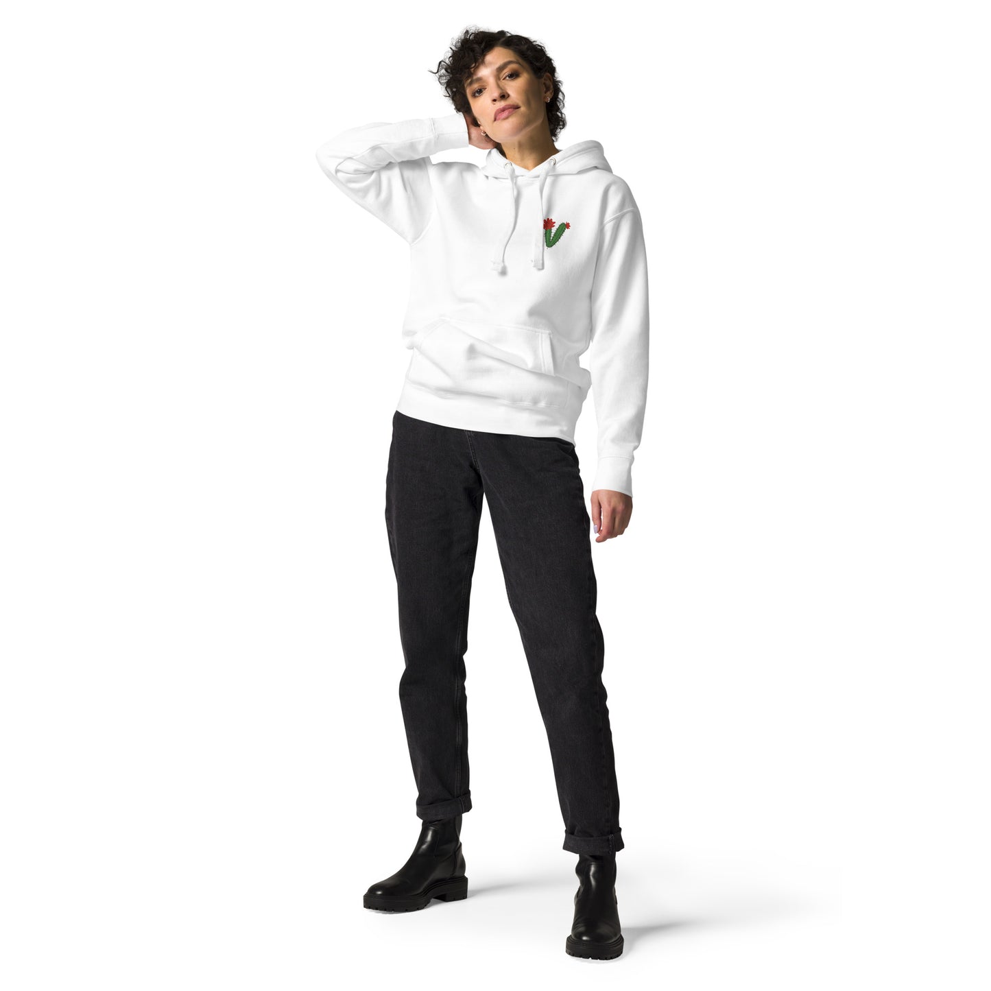 White Sands National Park Embroidery Unisex Hoodie